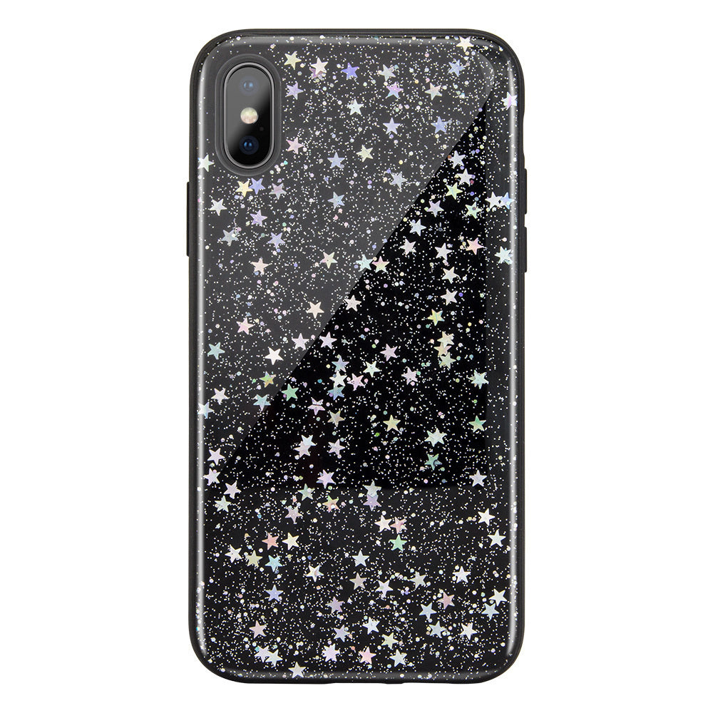 SwitchEasy iPhone XR Starfield PC+TPU Case, Black Star