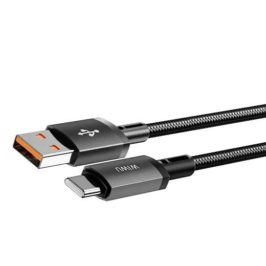WiWU Wi-C054 USB-A to USB-C Cable, 1M Grey