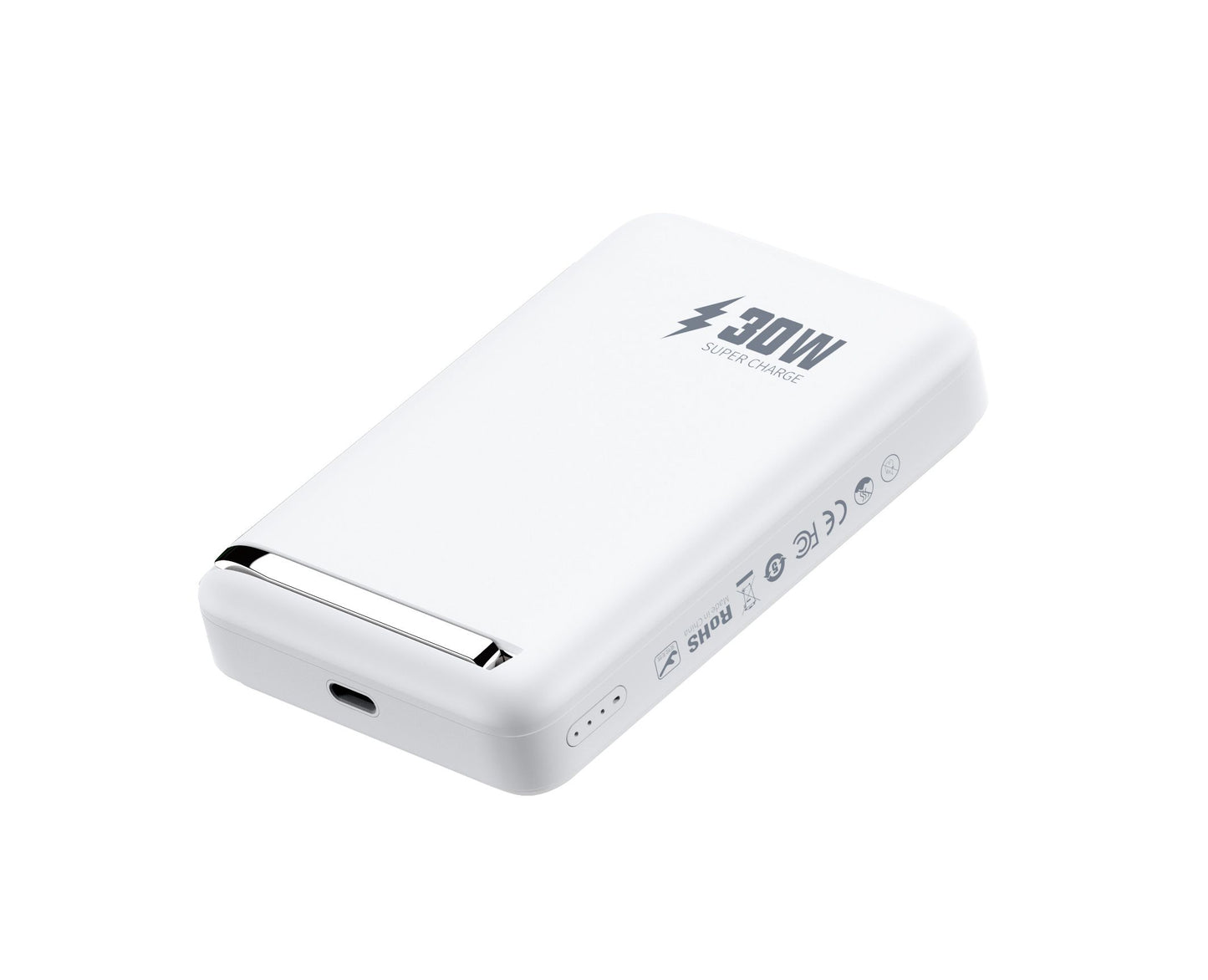 WiWU P031 Magnetic Power Bank 10000mAh, White