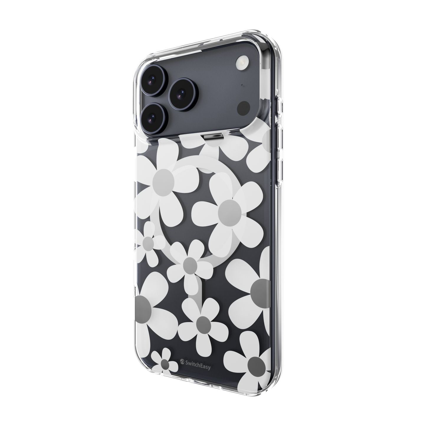 The Digital Gadgets (Terminal 2) – Phone Cases – SwitchEasy iPhone 17 Pro Max Fleur M 3D Patterned Protective Case, Whi…