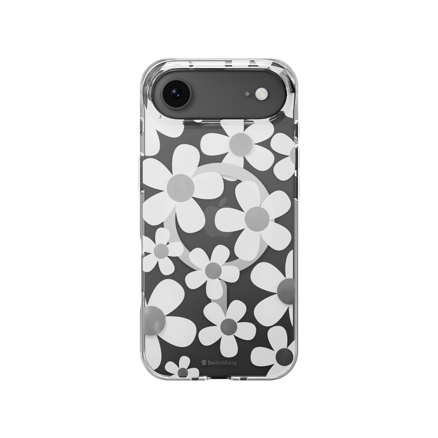 The Digital Gadgets (Terminal 2) – Phone Cases – SwitchEasy iPhone 17 Air Fleur M 3D Patterned Protective Case, White