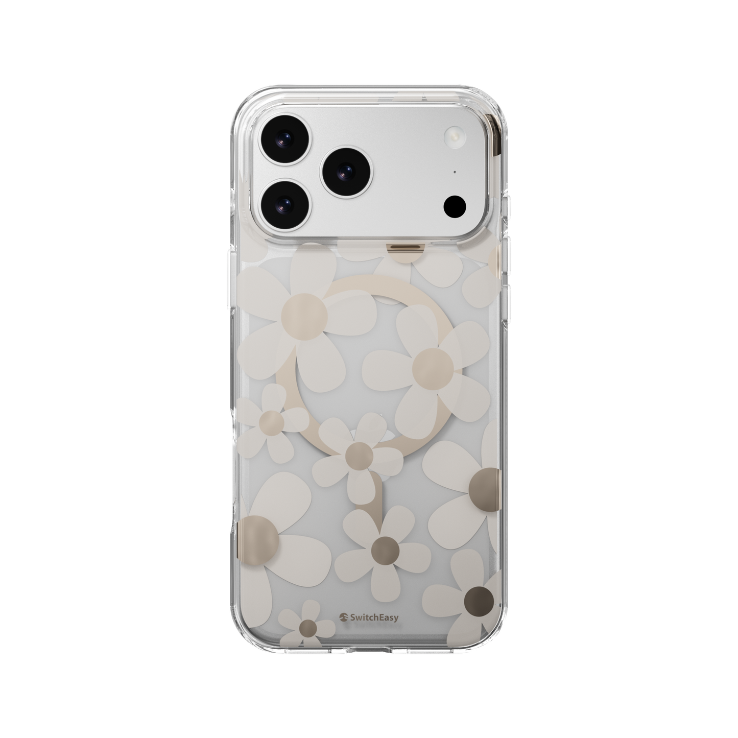 The Digital Gadgets (Terminal 2) – Phone Cases – SwitchEasy iPhone 17 Pro Max Fleur M 3D Patterned Protective Case, Gol…