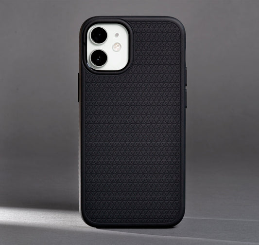 Spigen iPhone 12 mini Liquid Air, Matte Black (ACS01744)