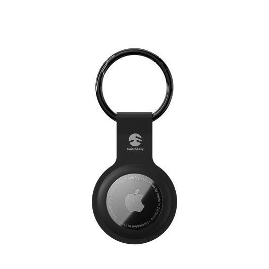 SwitchEasy AirTag Skin Liquid Silicone Rubber, Black