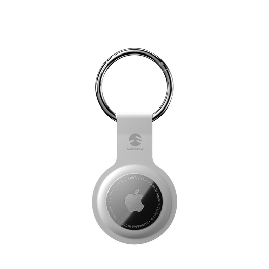 SwitchEasy AirTag Skin Liquid Silicone Rubber, White