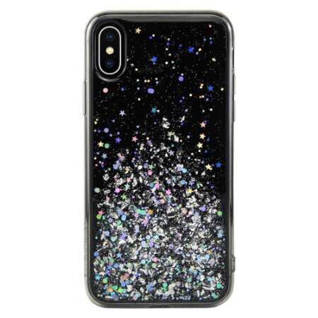 SwitchEasy iPhone Xs Max Starfield PC+TPU Case, Ultra Black