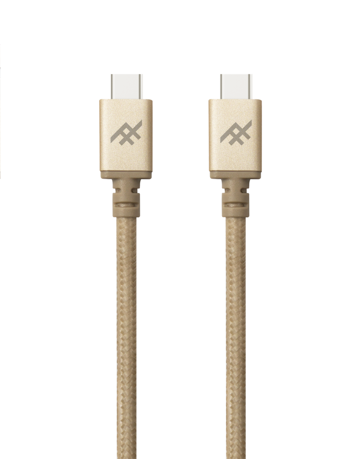 ZAGG iFrogz Unique Sync Premium USB-C 3.1 to USB-C 3.1 Nylon Braided Cable, 1M G