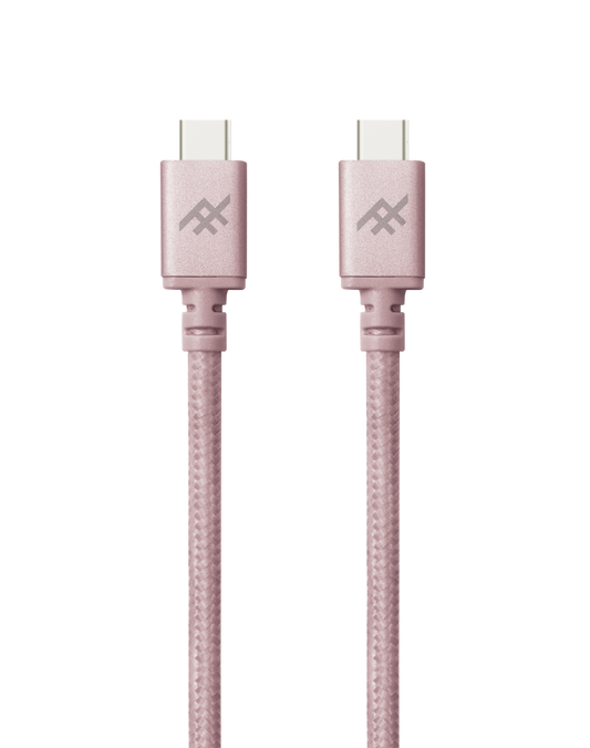 ZAGG iFrogz Unique Sync Premium USB-C 3.1 to USB-C 3.1 Nylon Braided Cable, 1.8M