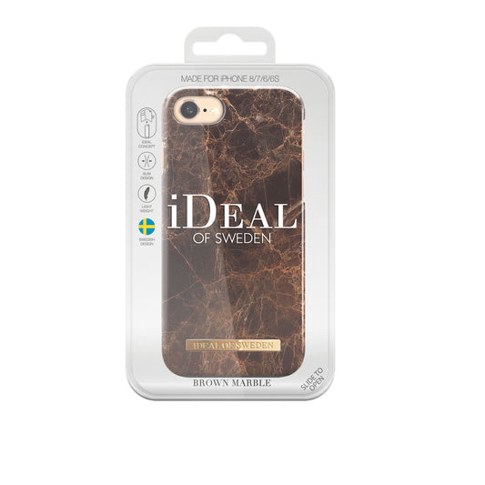 iDeal Of Sweden iPhone 7 Fashion Case A/W 16-17, Brown Marble