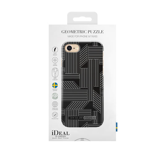 iDeal Of Sweden iPhone 8 Fashion Case S/S 2018, Geometric Puzzle