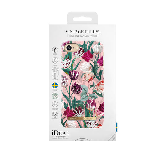 iDeal Of Sweden iPhone 8 Fashion Case Summer 2018, Vintage Tulips