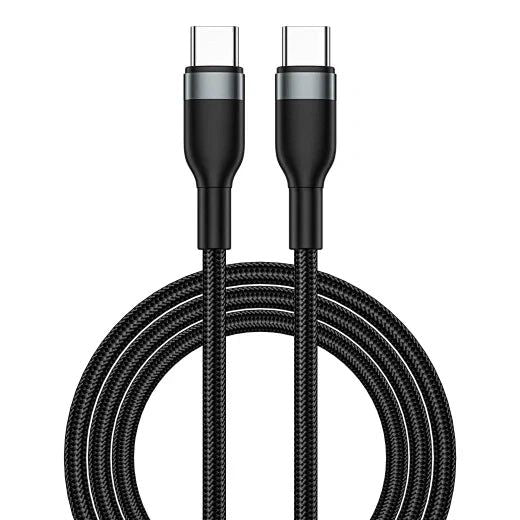 WiWU Wi-C058 USB-C to USB-C Cable, 1.5M Grey
