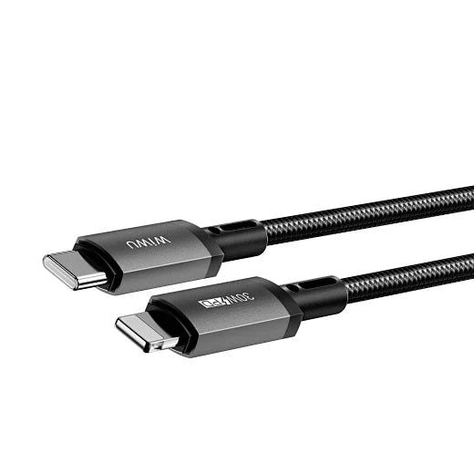 WiWU Wi-C056 USB-C to Lightning Cable, 1M Grey