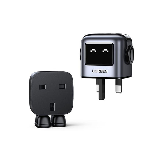 UGREEN Nexode RG 2C1A 65W PD GaN Fast Charger, Black