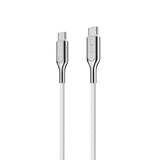 Cygnett Armored 2.0 C to C (5A/100W ) Cable 10cm, White