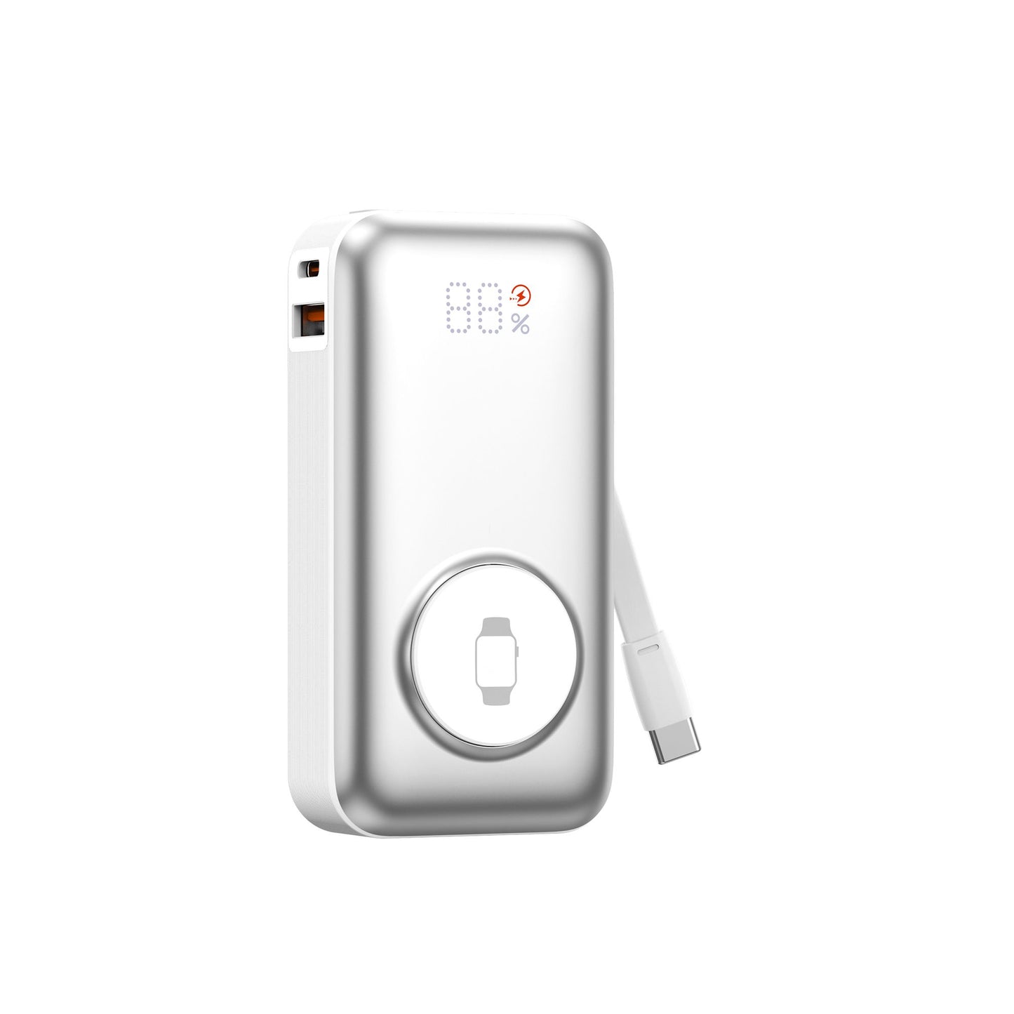 WiWU P027 Elite Power Bank 10000mAh, Silver