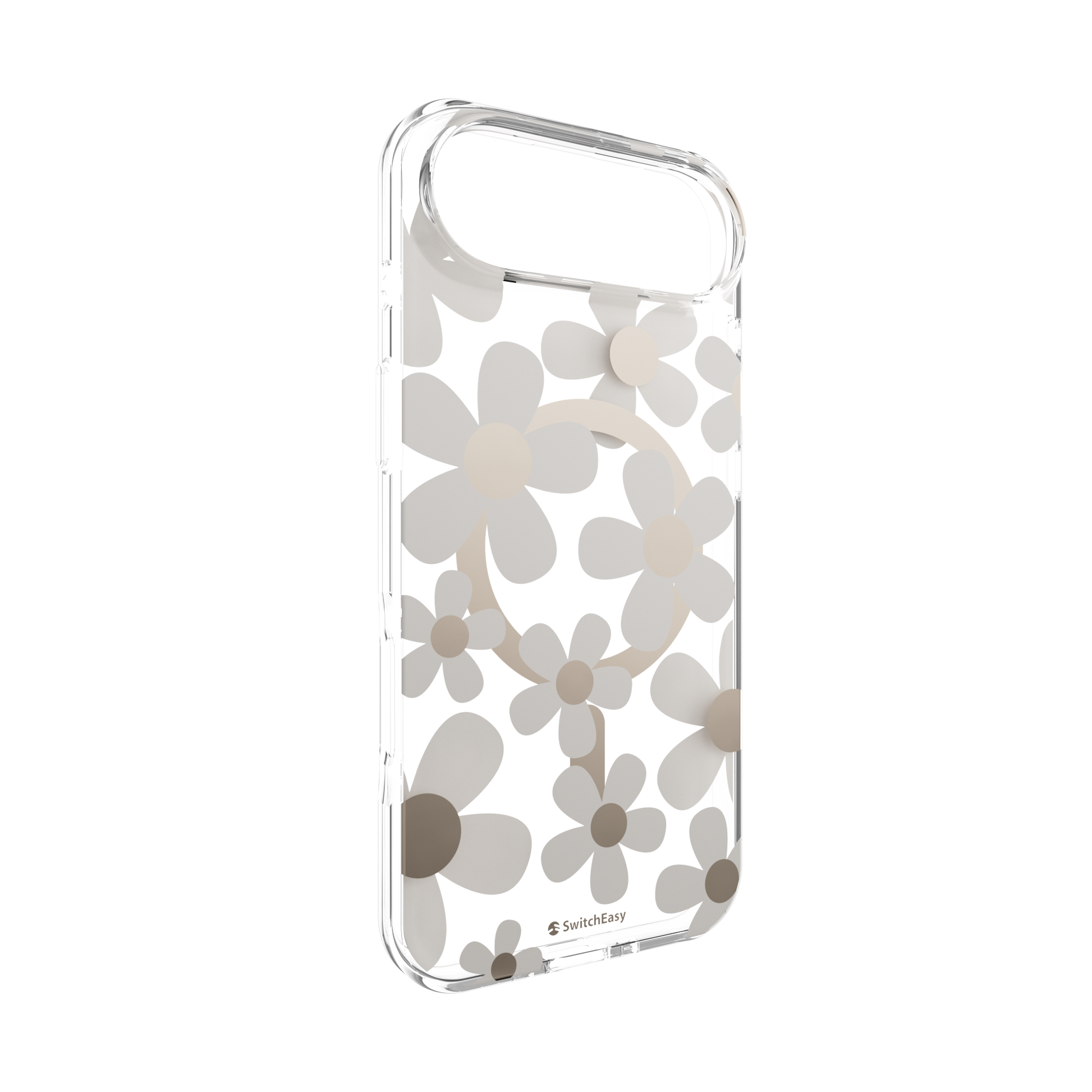 The Digital Gadgets (Terminal 2) – Phone Cases – SwitchEasy iPhone 17 Air Fleur M 3D Patterned Protective Case, Golden…