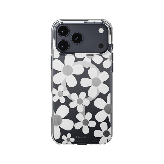 The Digital Gadgets (Terminal 2) – Phone Cases – SwitchEasy iPhone 17 Pro Max Fleur M 3D Patterned Protective Case, Whi…