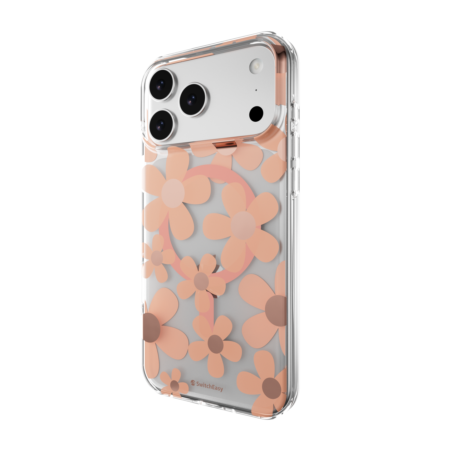 The Digital Gadgets (Terminal 2) – Phone Cases – SwitchEasy iPhone 17 Pro Max Fleur M 3D Patterned Protective Case, Rose