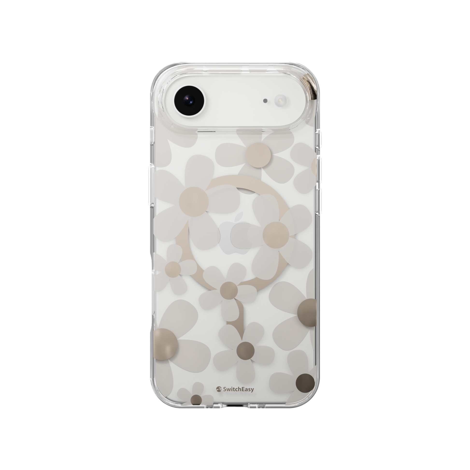 The Digital Gadgets (Terminal 2) – Phone Cases – SwitchEasy iPhone 17 Air Fleur M 3D Patterned Protective Case, Golden…
