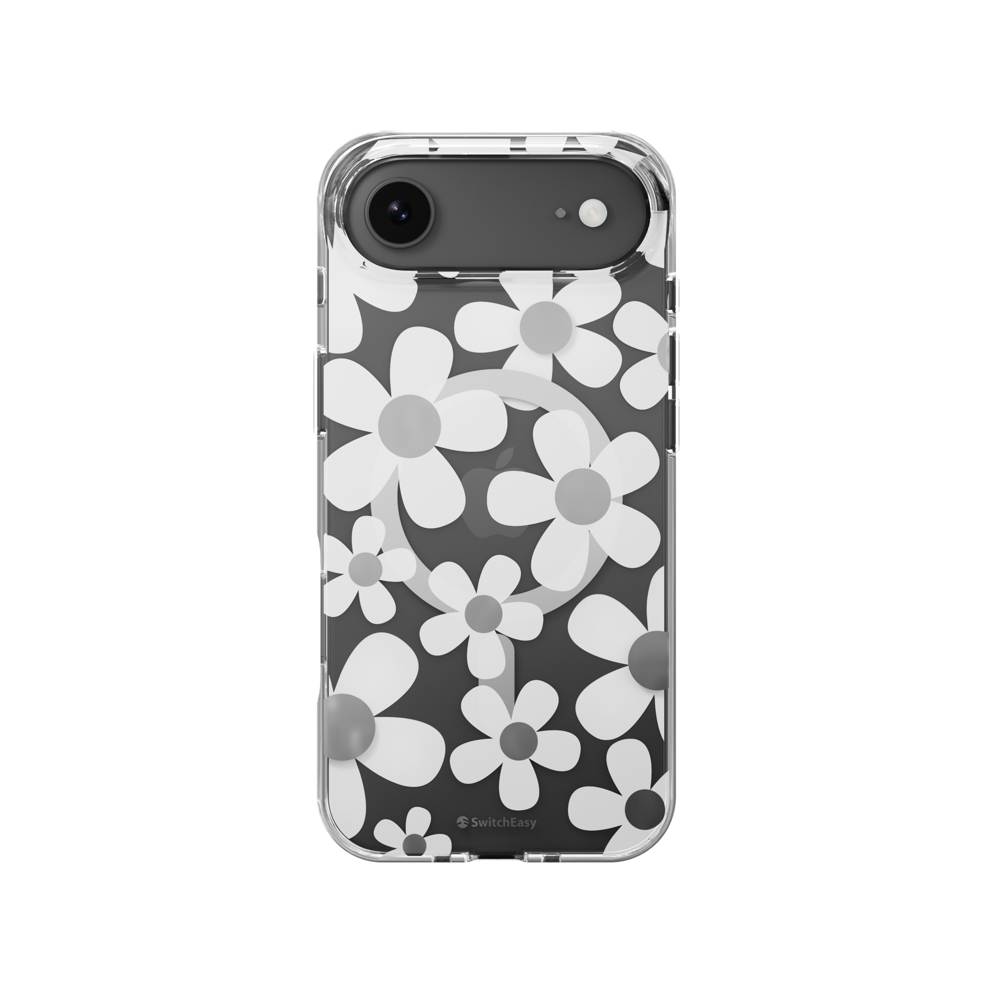 The Digital Gadgets (Terminal 2) – Phone Cases – SwitchEasy iPhone 17 Air Fleur M 3D Patterned Protective Case, White