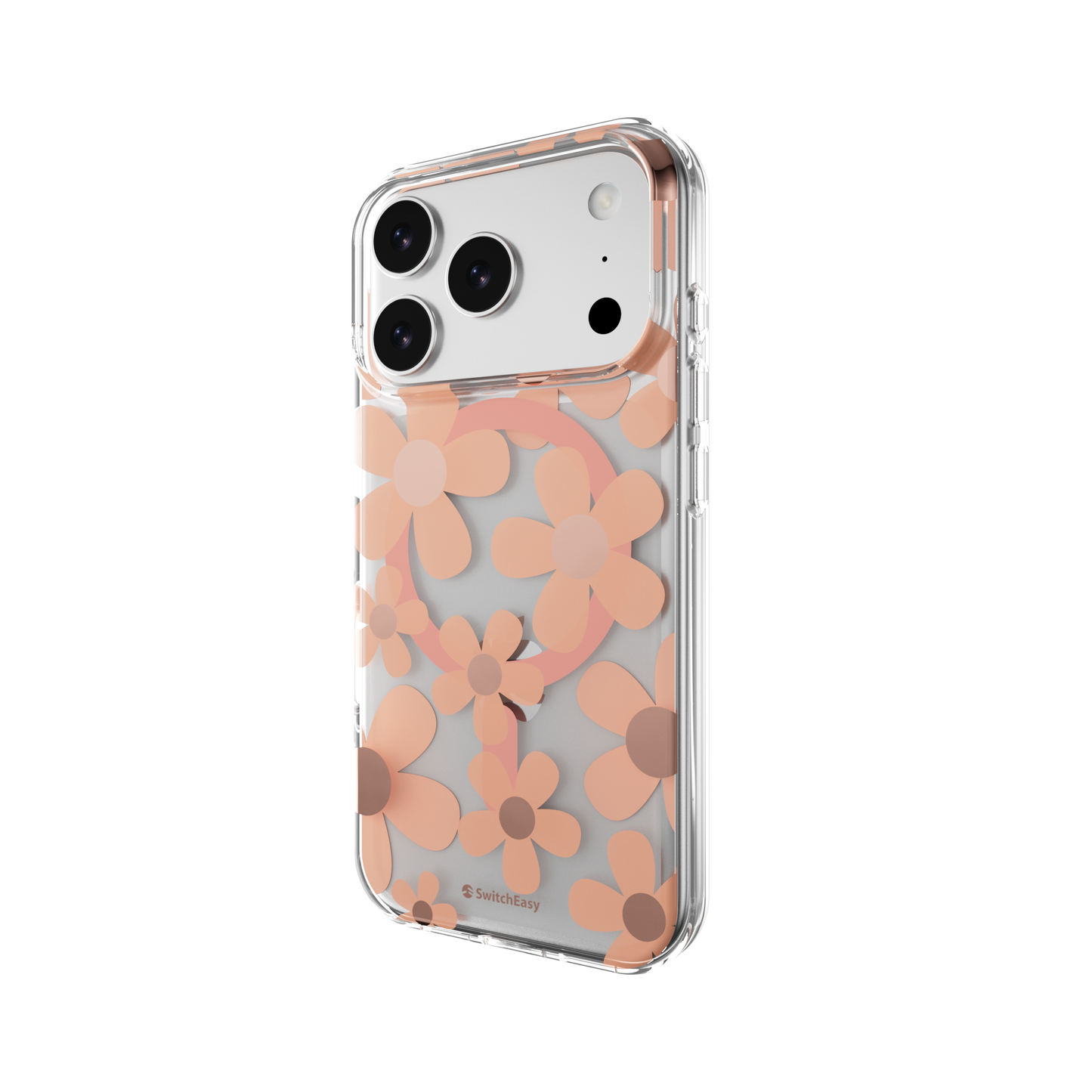 The Digital Gadgets (Terminal 2) – Phone Cases – SwitchEasy iPhone 17 Pro Fleur M 3D Patterned Protective Case, Rose