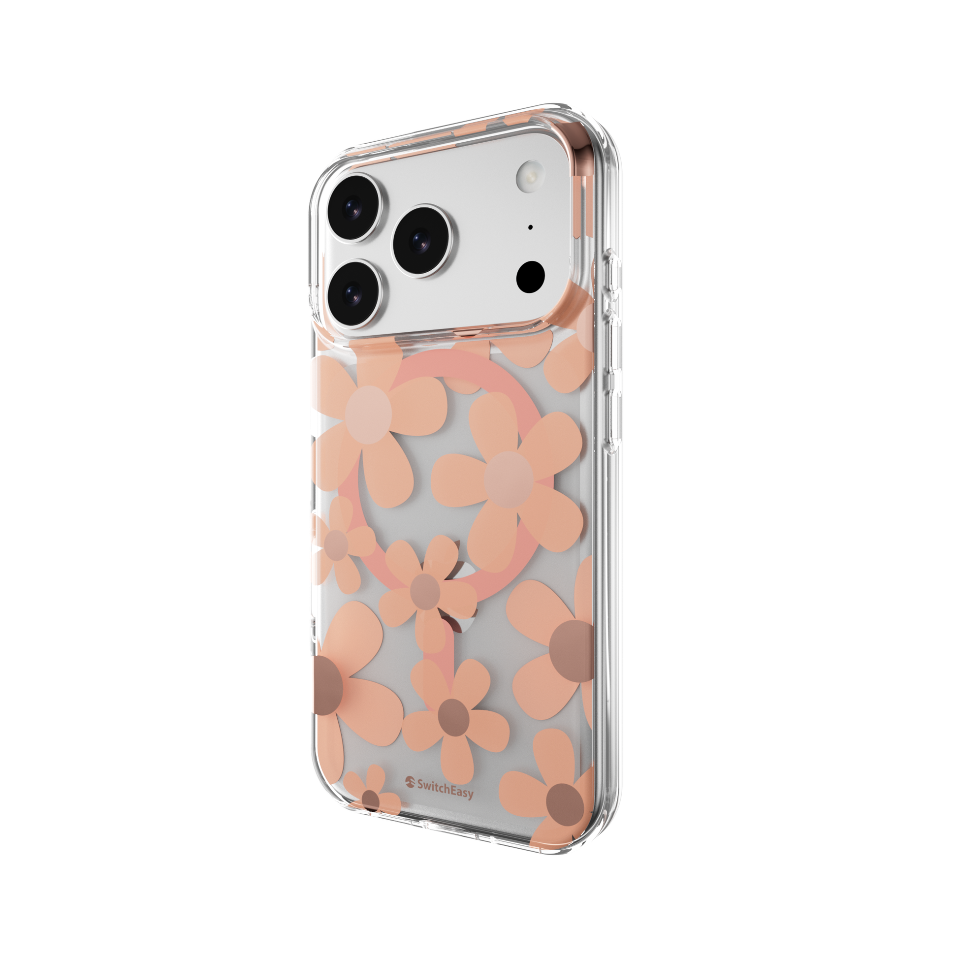 The Digital Gadgets (Terminal 2) – Phone Cases – SwitchEasy iPhone 17 Pro Fleur M 3D Patterned Protective Case, Rose