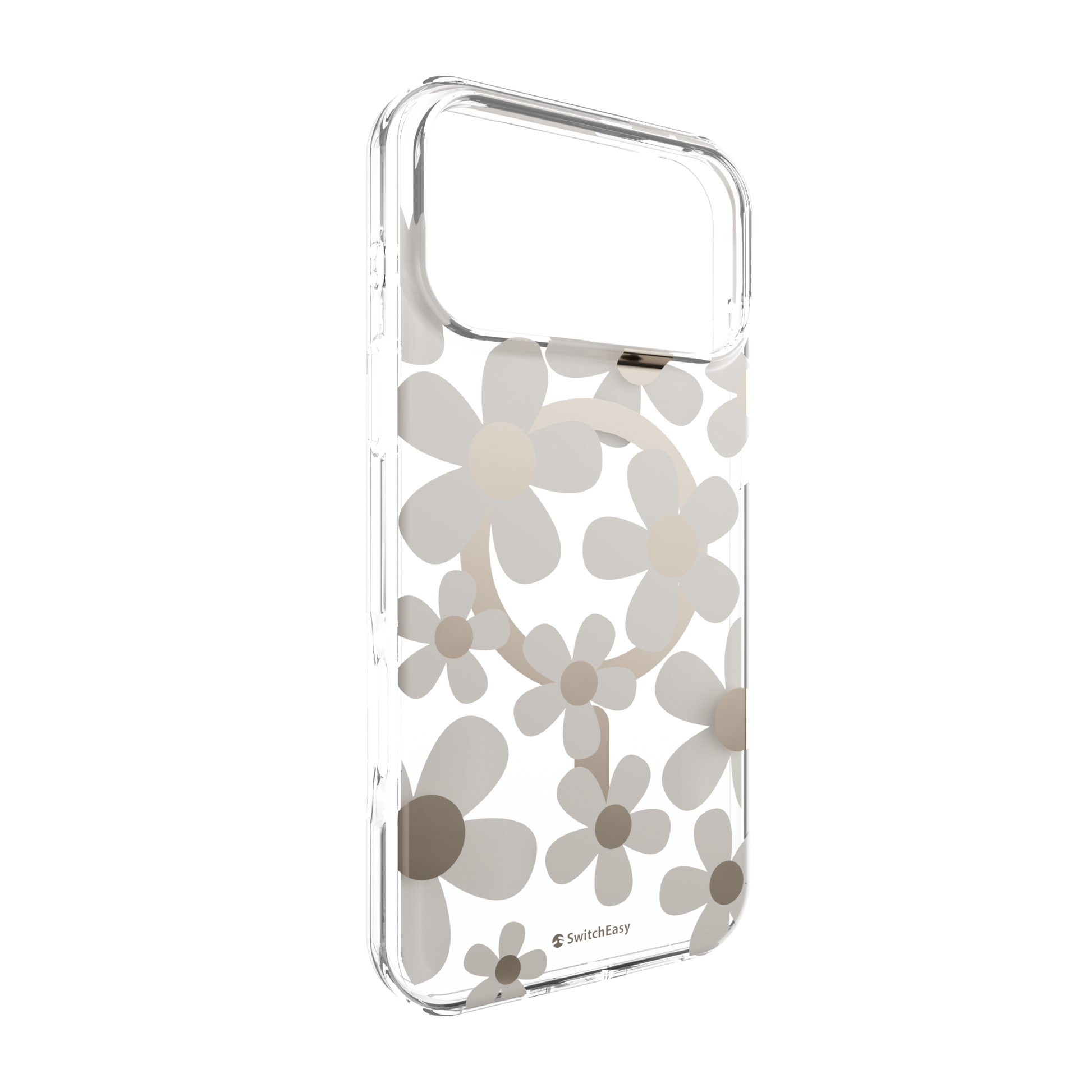 The Digital Gadgets (Terminal 2) – Phone Cases – SwitchEasy iPhone 17 Pro Max Fleur M 3D Patterned Protective Case, Gol…
