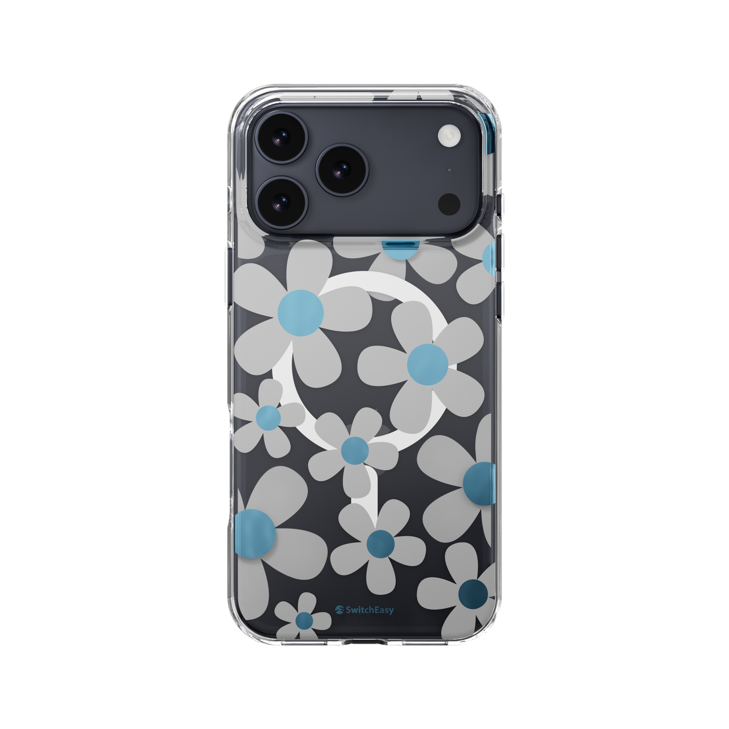 The Digital Gadgets (Terminal 2) – Phone Cases – SwitchEasy iPhone 17 Pro Max Fleur M 3D Patterned Protective Case, Blu…