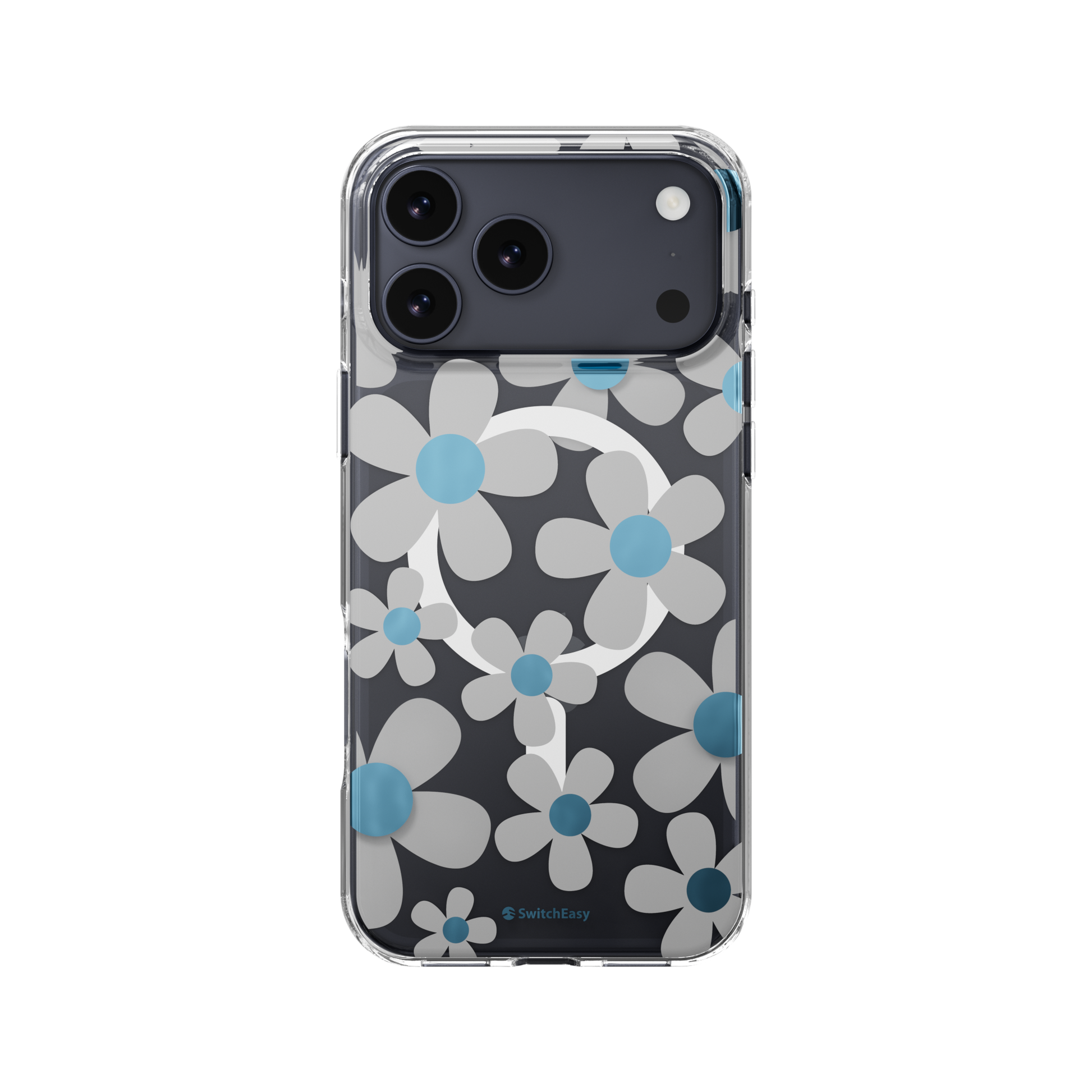 The Digital Gadgets (Terminal 2) – Phone Cases – SwitchEasy iPhone 17 Pro Max Fleur M 3D Patterned Protective Case, Blu…