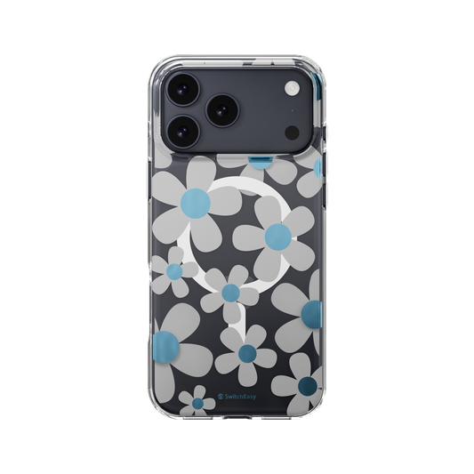 The Digital Gadgets (Terminal 2) – Phone Cases – SwitchEasy iPhone 17 Pro Max Fleur M 3D Patterned Protective Case, Blu…