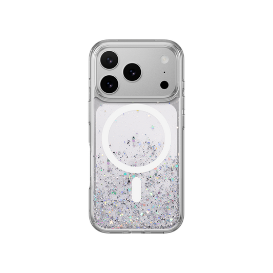The Digital Gadgets (Terminal 2) – Phone Cases – SwitchEasy iPhone 17 Pro Starfield M 3D Glitter Protective Case, Trans…