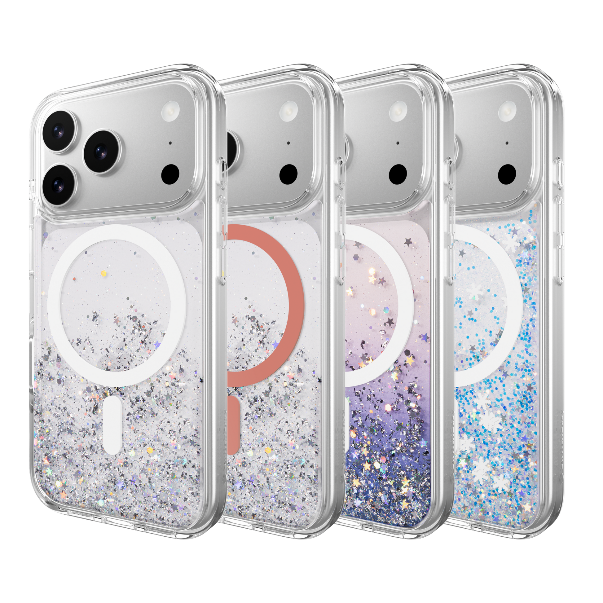 The Digital Gadgets (Terminal 2) – Phone Cases – SwitchEasy iPhone 17 Pro Starfield M 3D Glitter Protective Case, Trans…