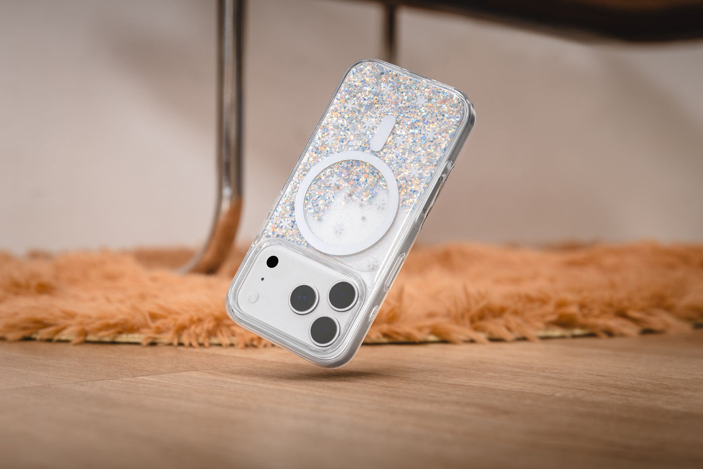 The Digital Gadgets (Terminal 2) – Phone Cases – SwitchEasy iPhone 17 Pro Starfield M 3D Glitter Protective Case, Froze…