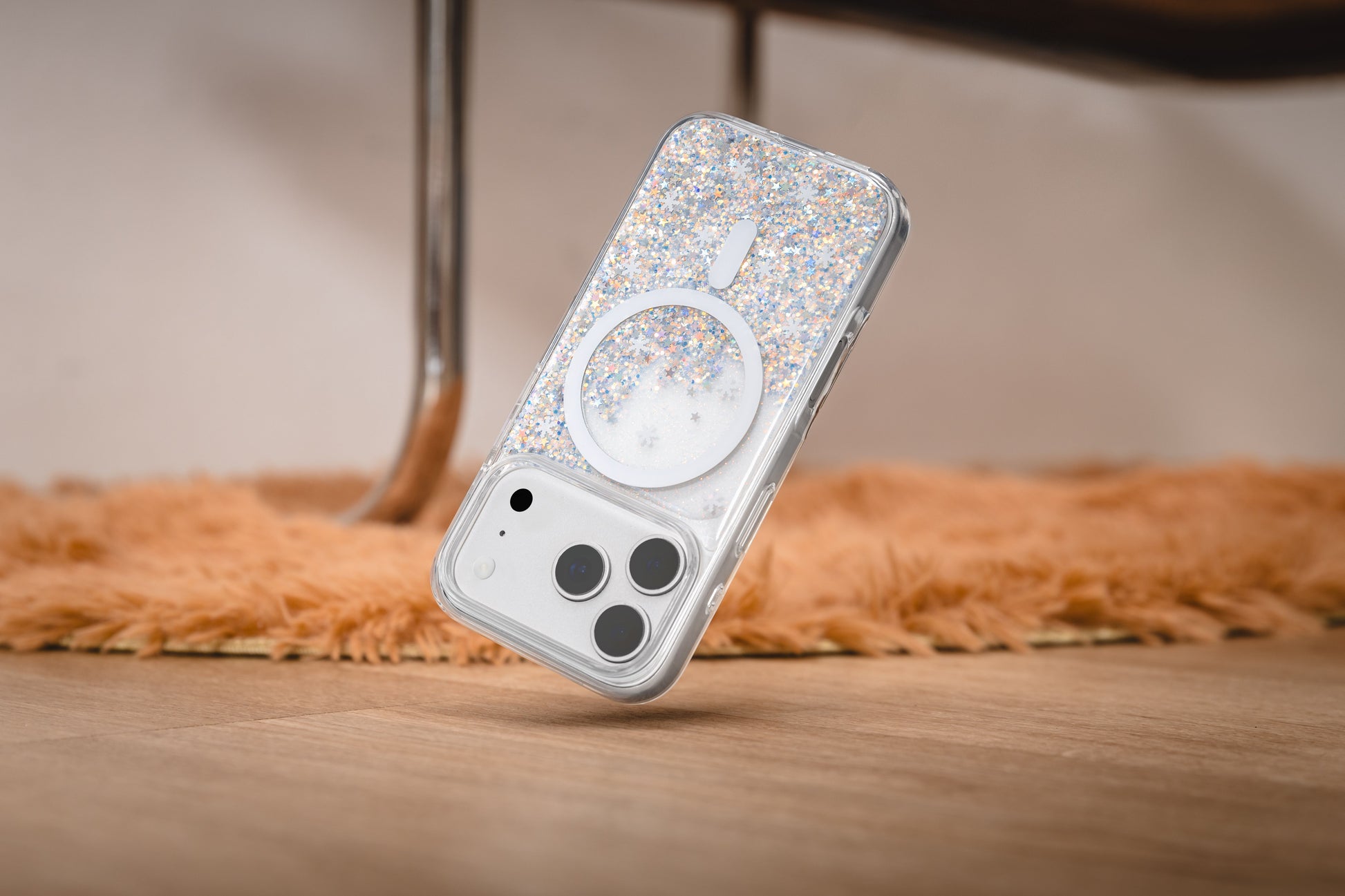 The Digital Gadgets (Terminal 2) – Phone Cases – SwitchEasy iPhone 17 Pro Starfield M 3D Glitter Protective Case, Froze…